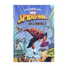Personalised Marvel Spiderman Beginnings Hardback Story Book